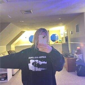 Aspen Colorado Black Sweatshirt